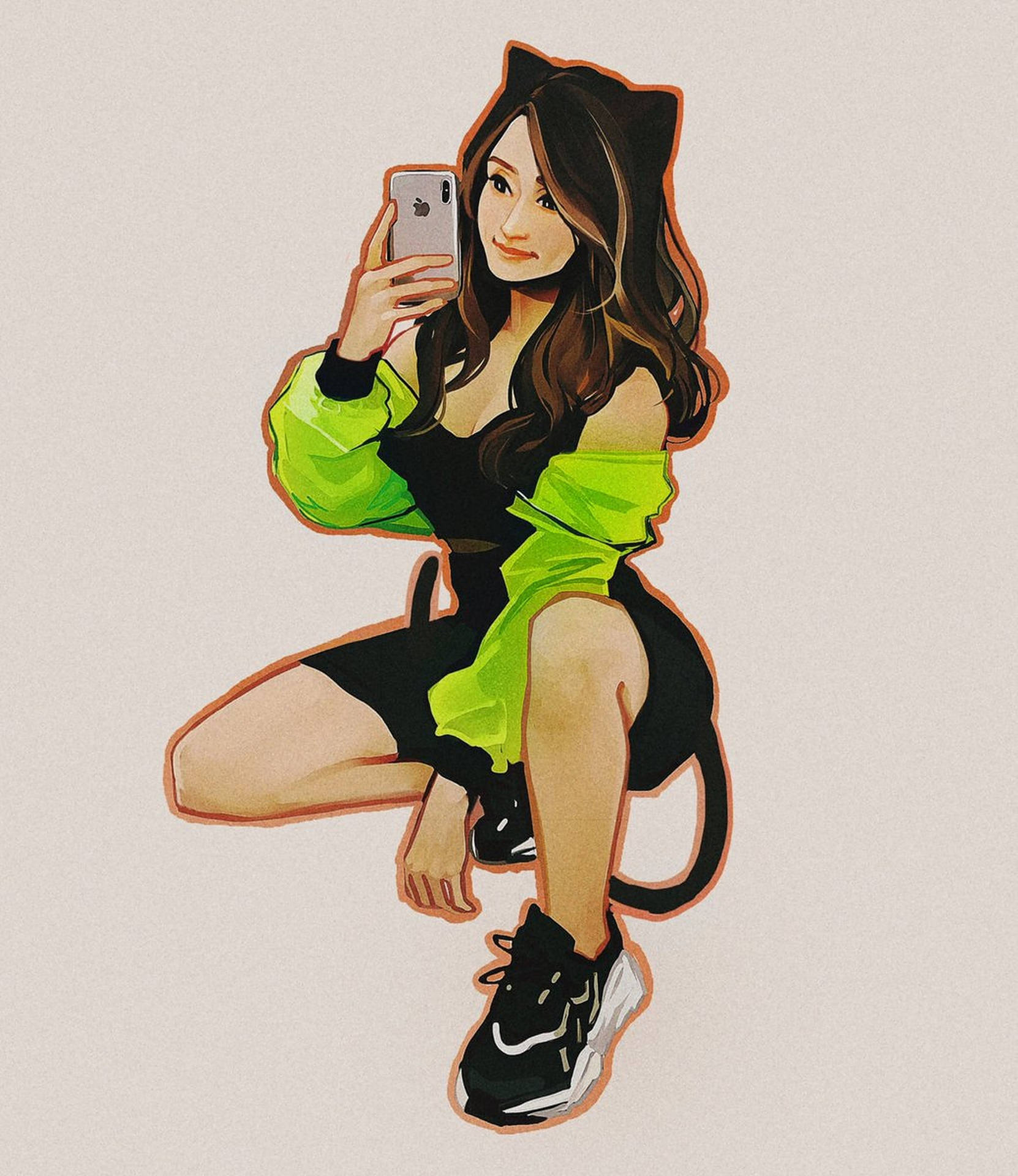 Pokimane art