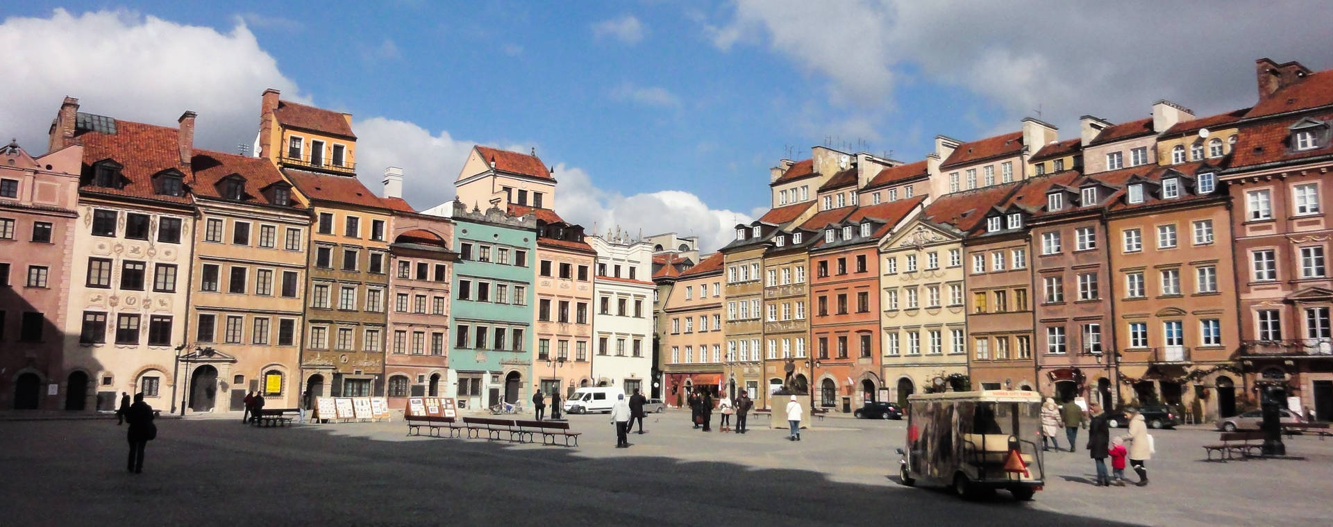 Polonia Varsavia Città Vecchia Sfondo