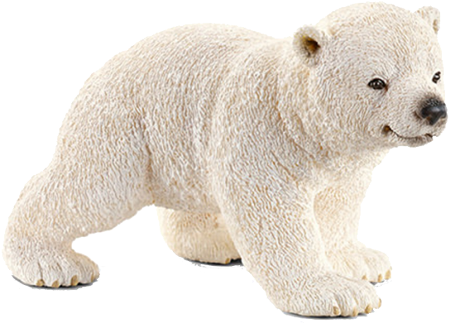 Polar Bear Figurine PNG