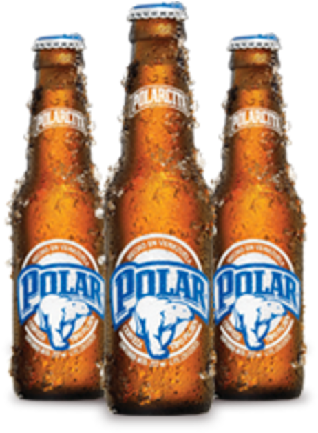 Polar Cerveza Bottles Chilled PNG