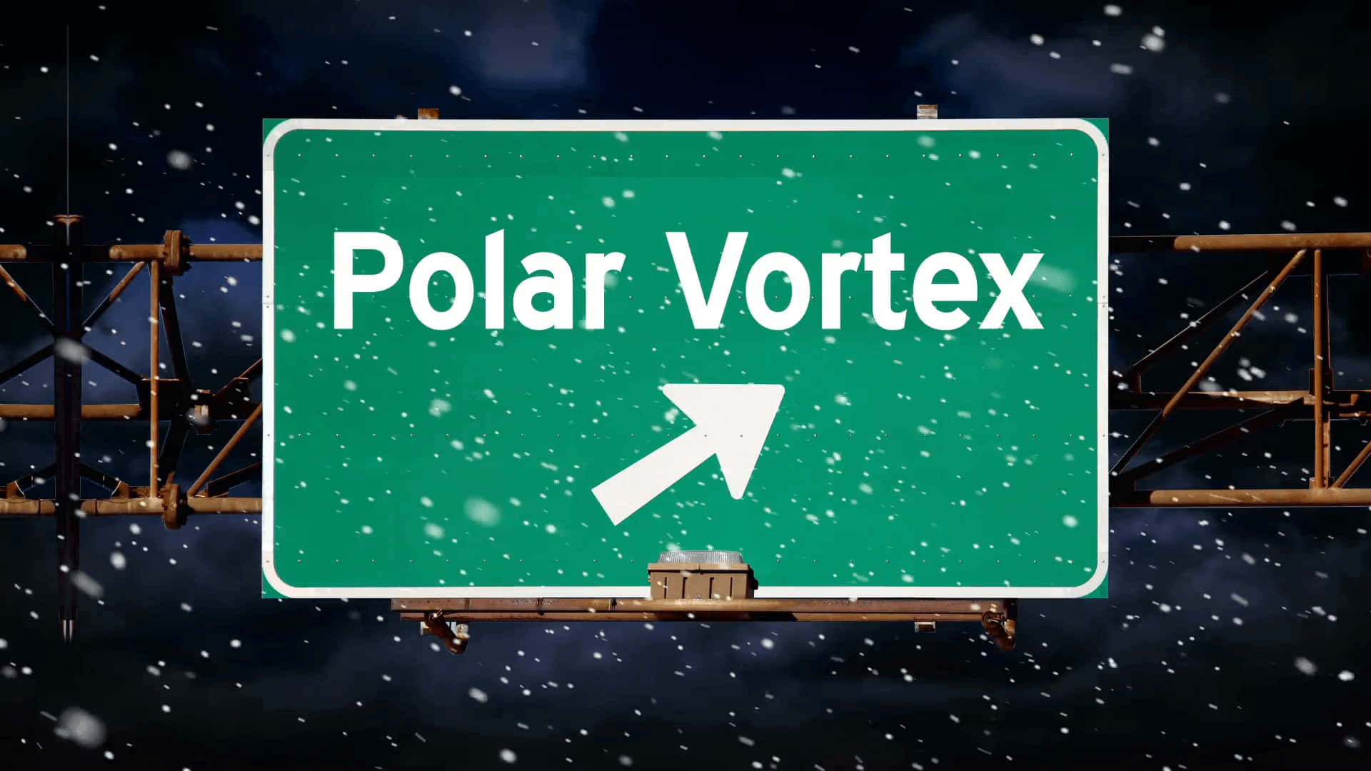 Stunning Polar Vortex Phenomenon Wallpaper