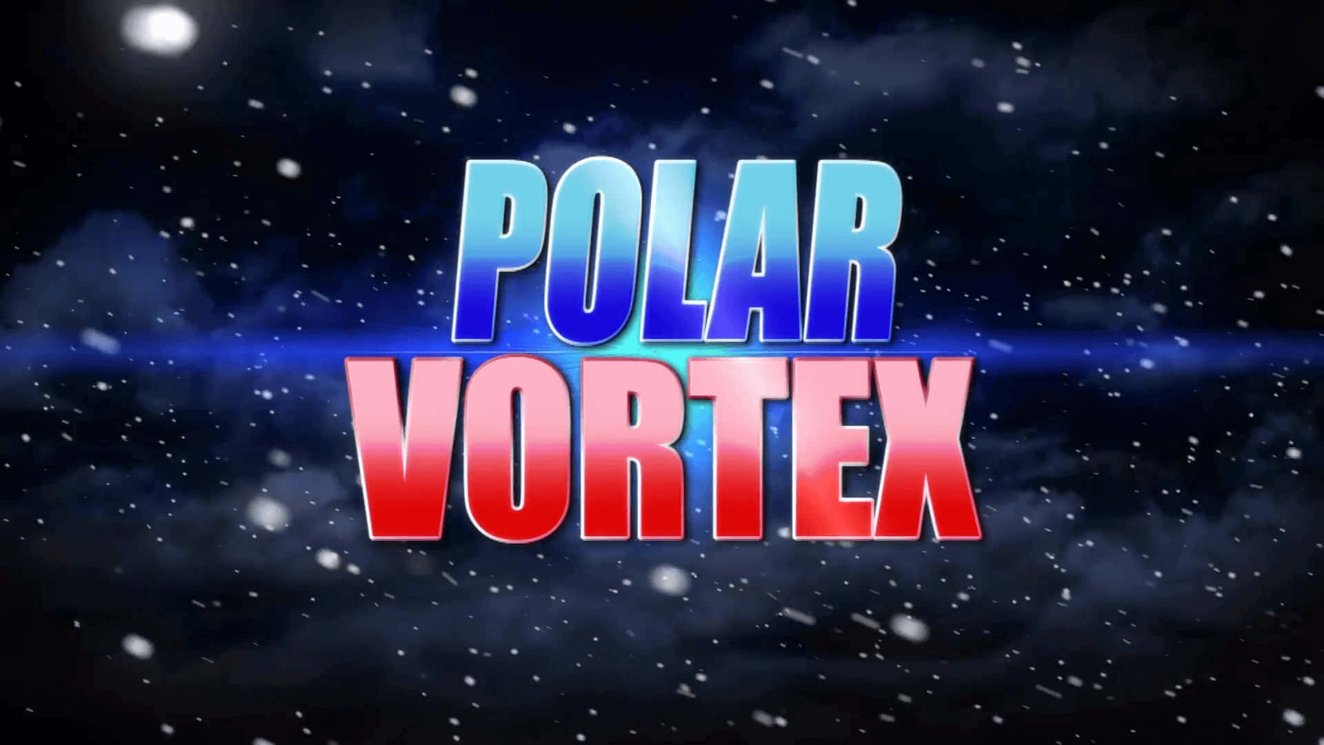 Stunning Polar Vortex Phenomenon in the Sky Wallpaper