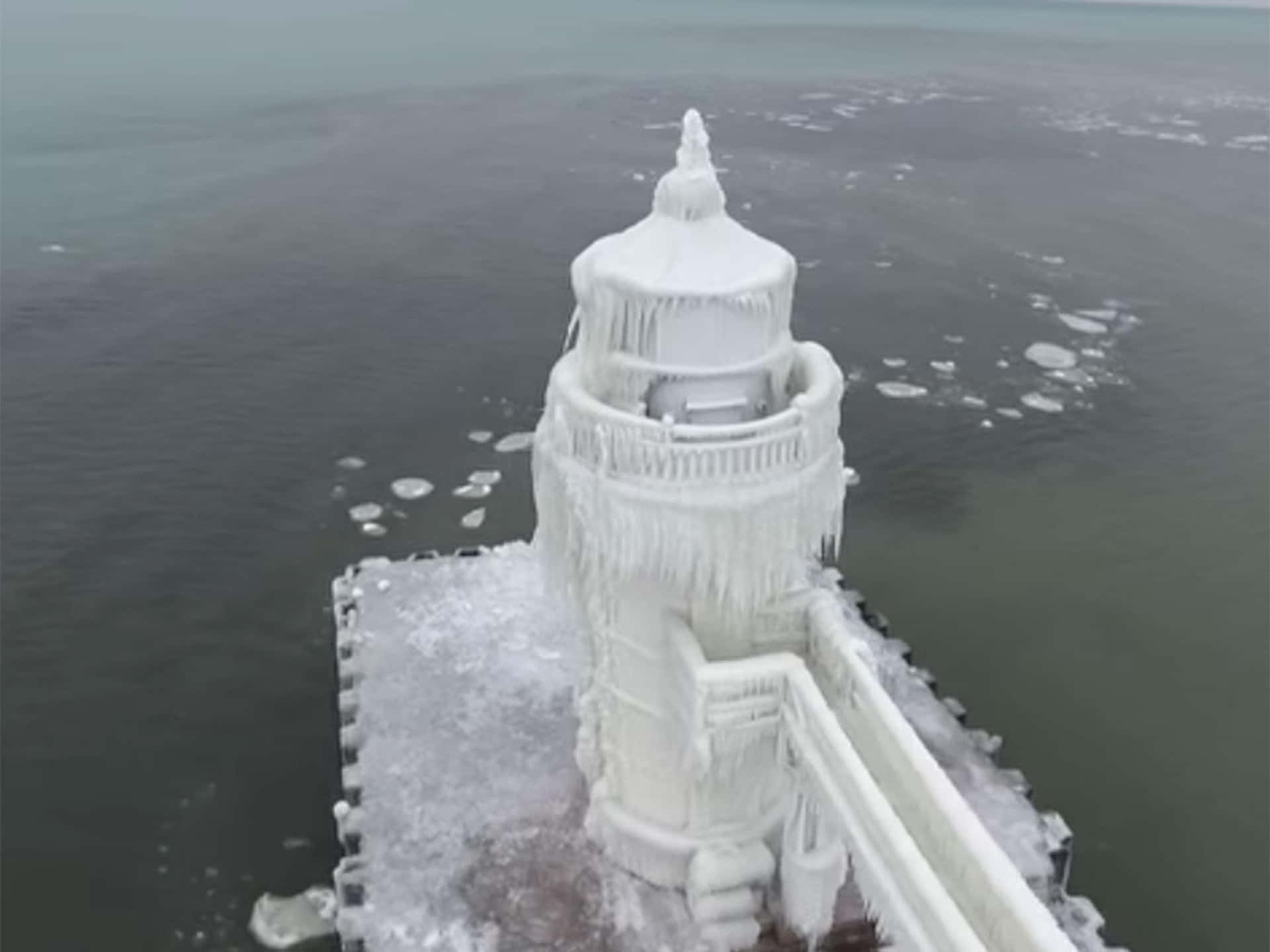 Un Vortex Polaire À Couper Le Souffle Fond d'écran