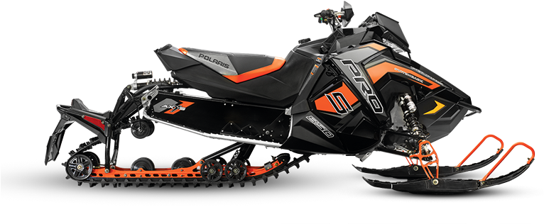 Polaris Snowmobile Action Ready PNG