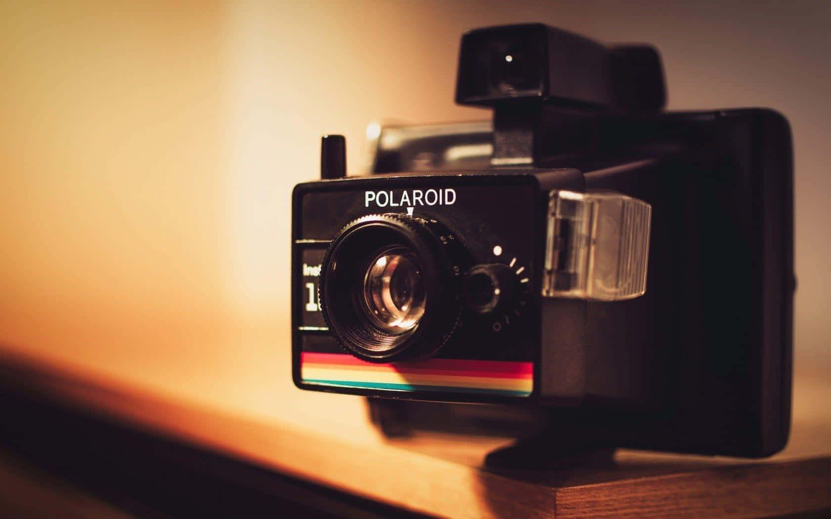 Njutav Minnen Med Polaroid