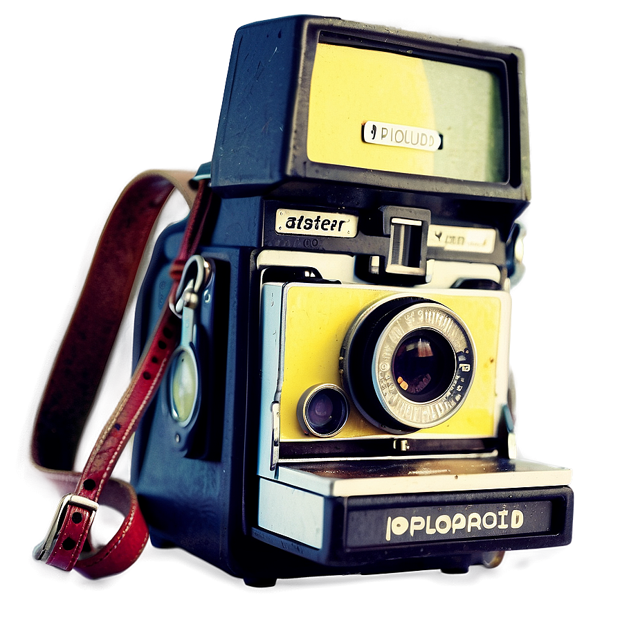 Polaroid Camera Illustration Png 75 PNG