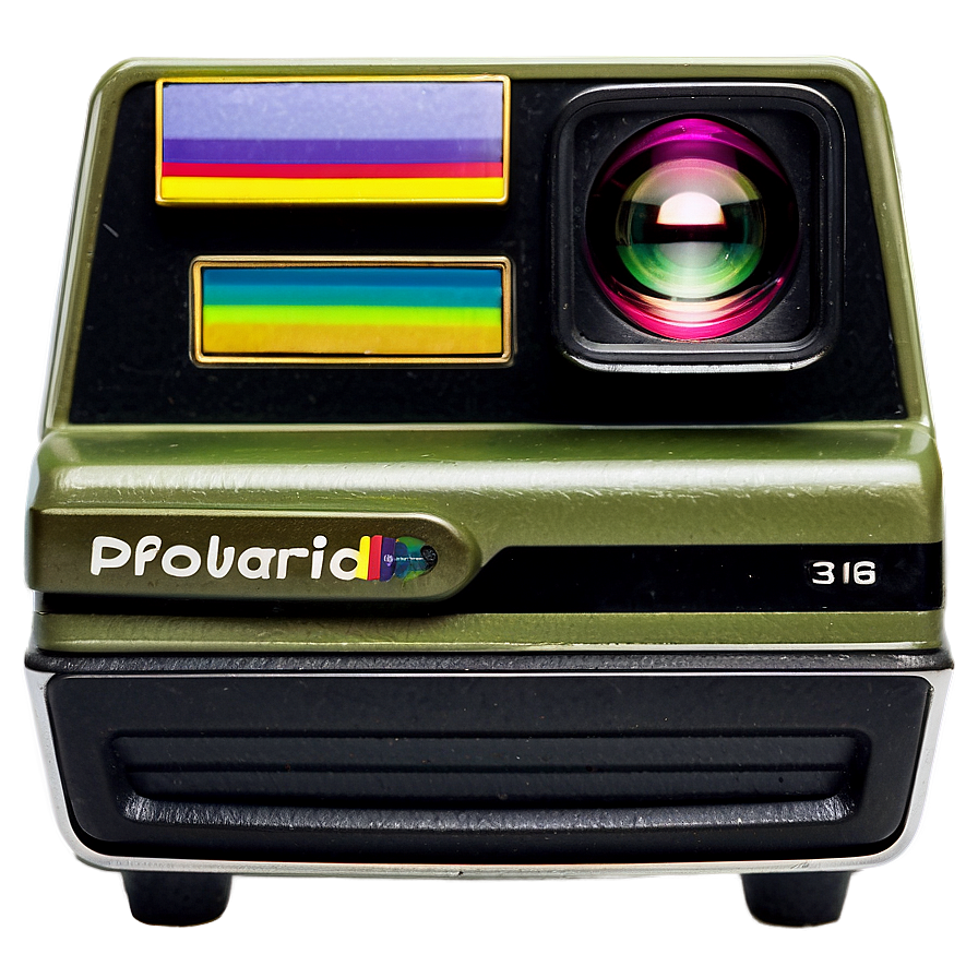 Polaroid Camera Lens Png 18 PNG