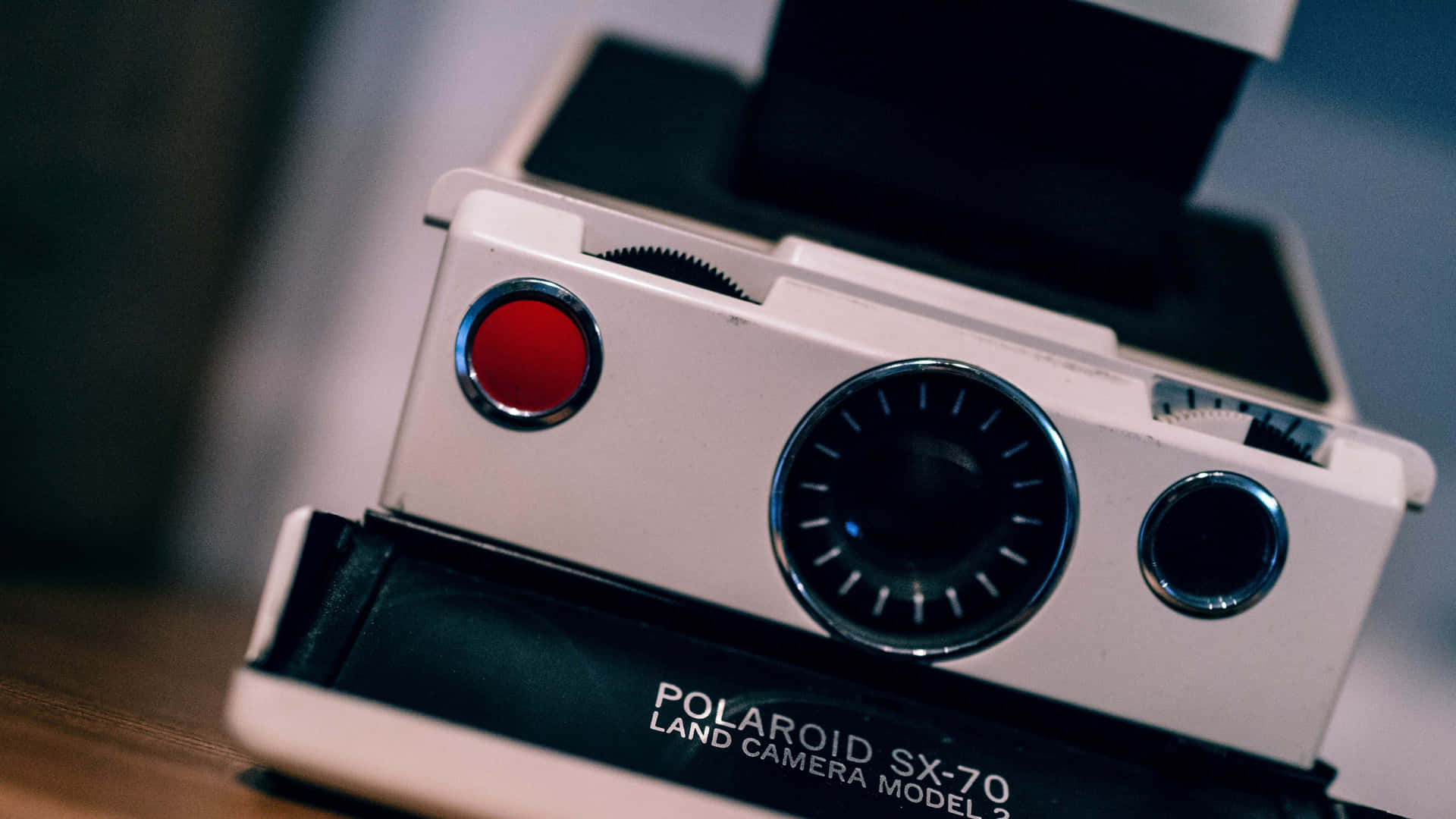 Polaroid-kamera tæt op billede tapet