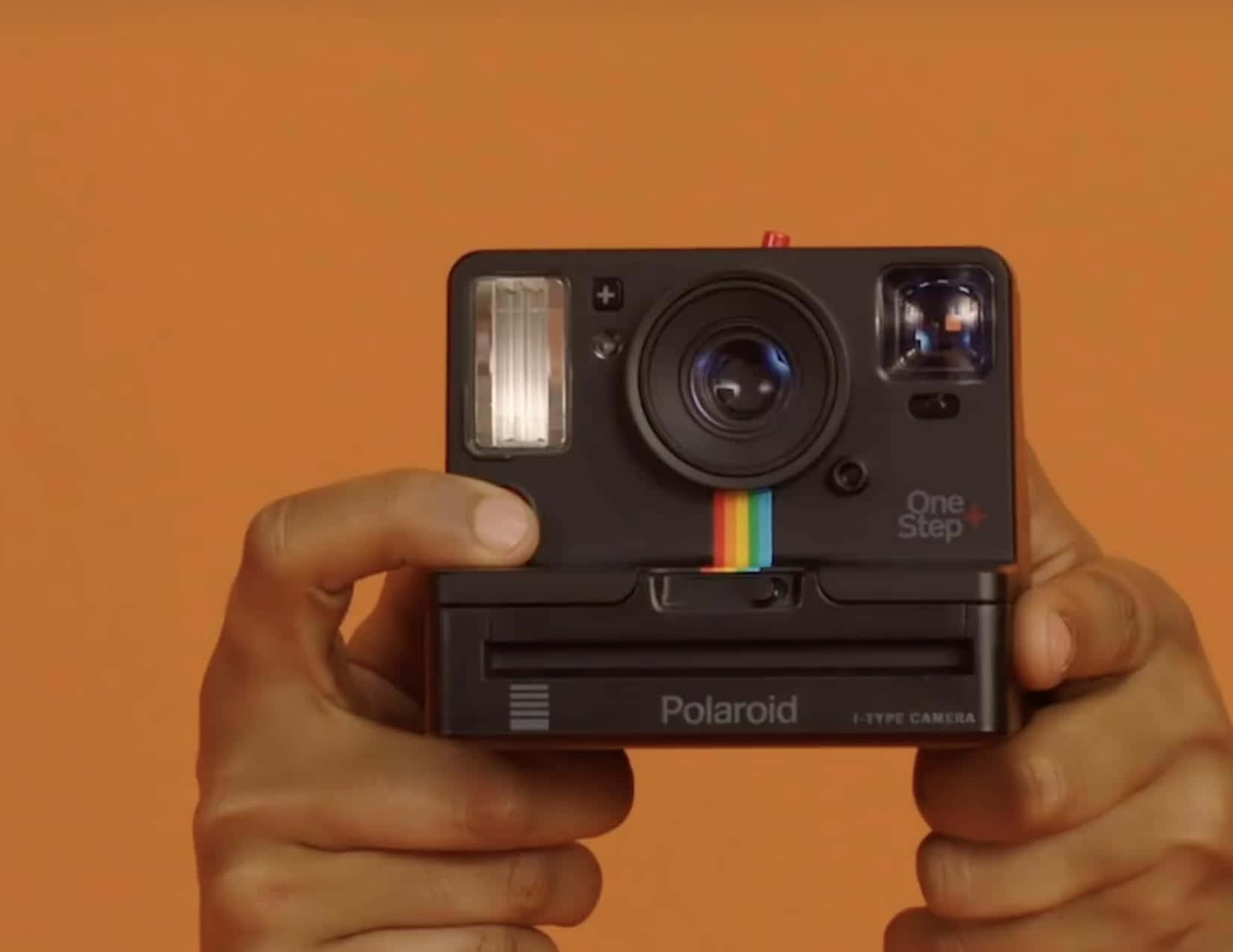 Black Polaroid Camera OneStep Picture