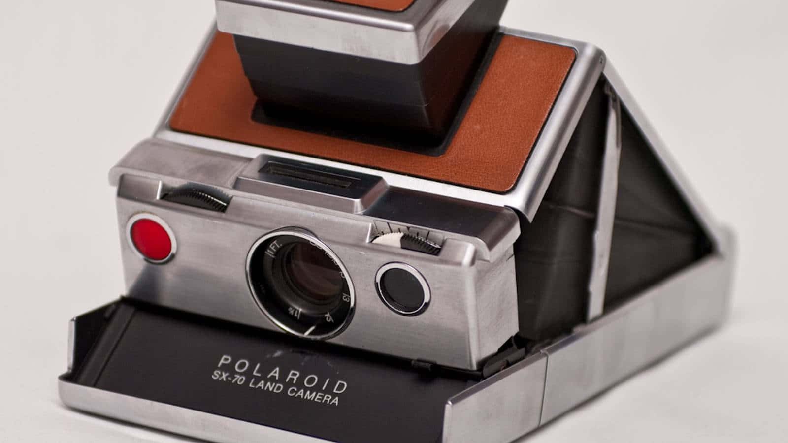 Capturing Moments: Vintage Polaroid Camera