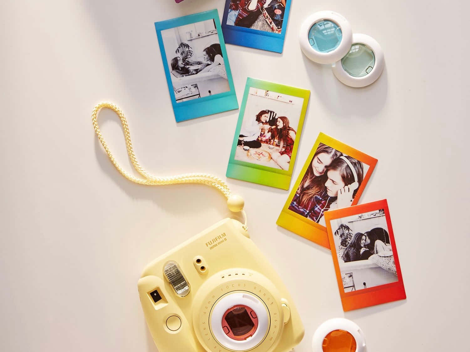Polaroid Kamera Instax Mini 70 Billed Design Tapet
