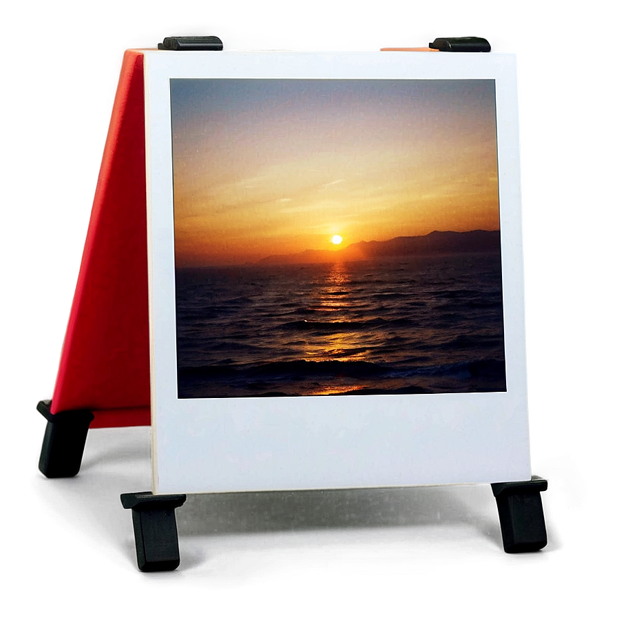 Polaroid Display Frame Template Png Goe80 PNG