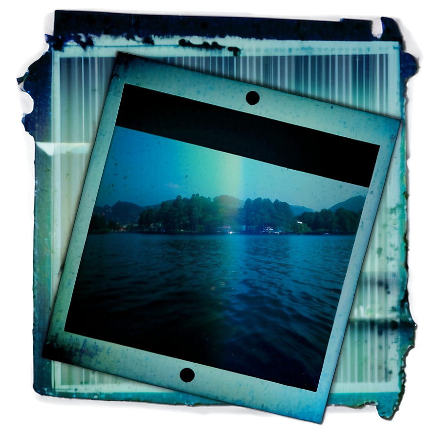 Polaroid Film Fade Effect Png 06202024 PNG