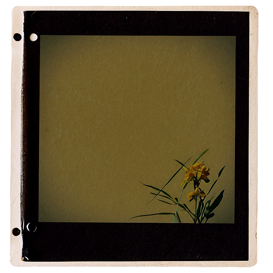 Polaroid Film Note Png Isj20 PNG