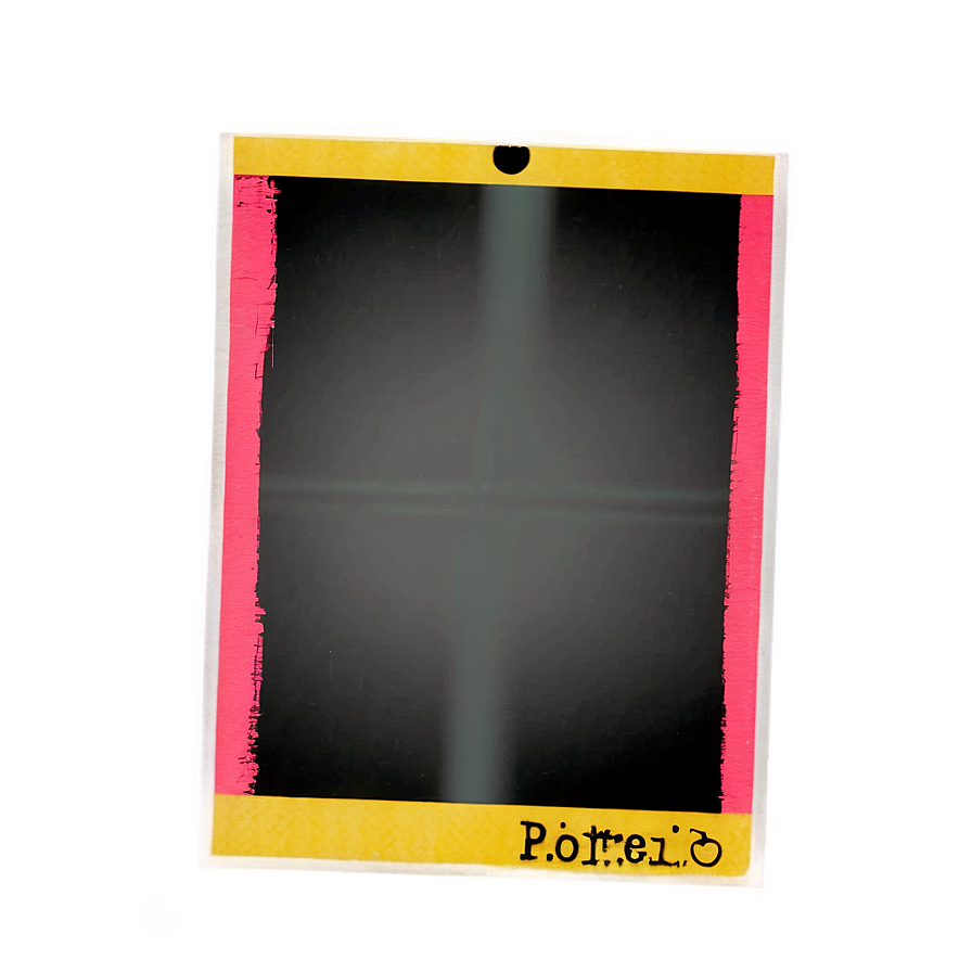 Polaroid Film Shadow Effect Png 06202024 PNG