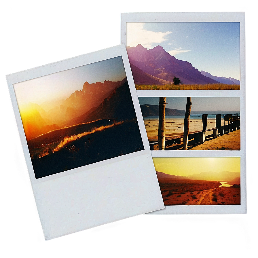 Polaroid Film Travel Memory Png Nap PNG