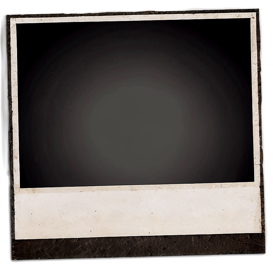 Polaroid Frame With Shadow Png Qfg3 PNG