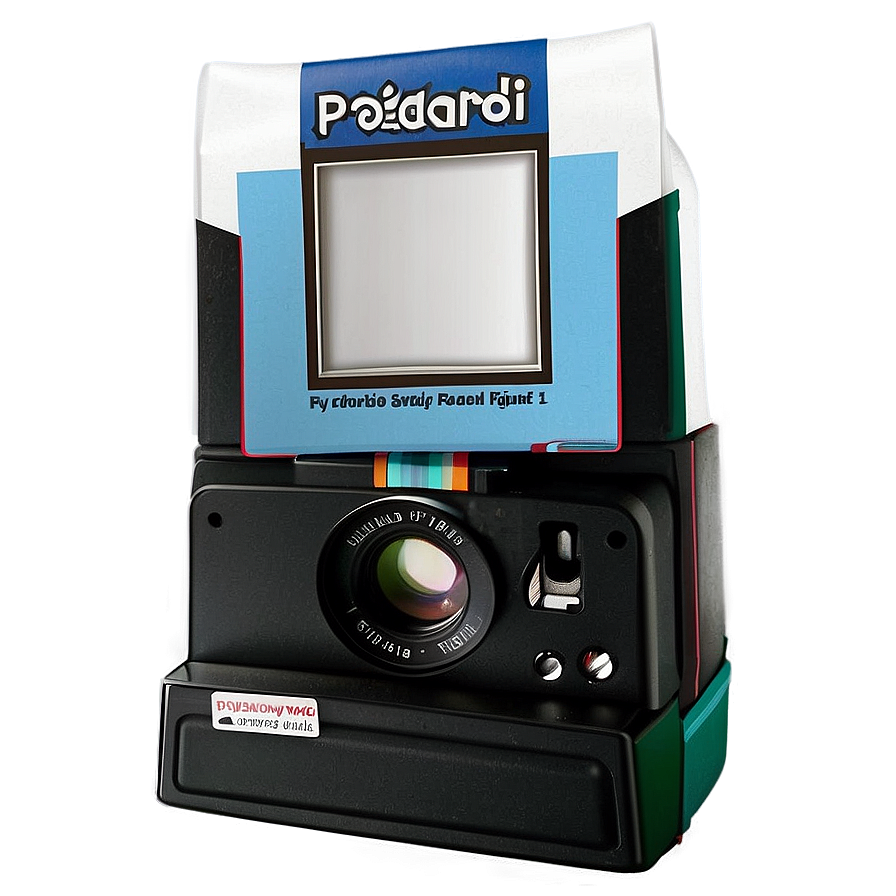 Polaroid Packaging Template Png 06262024 PNG