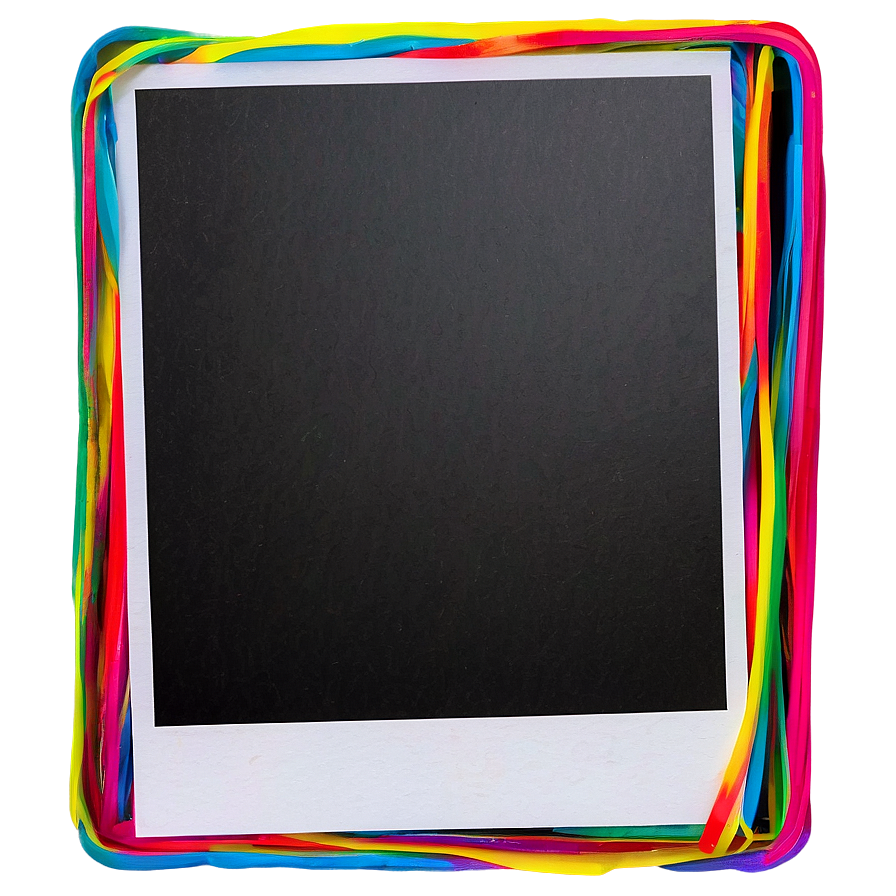 Polaroid Photo Frame Png 05252024 PNG