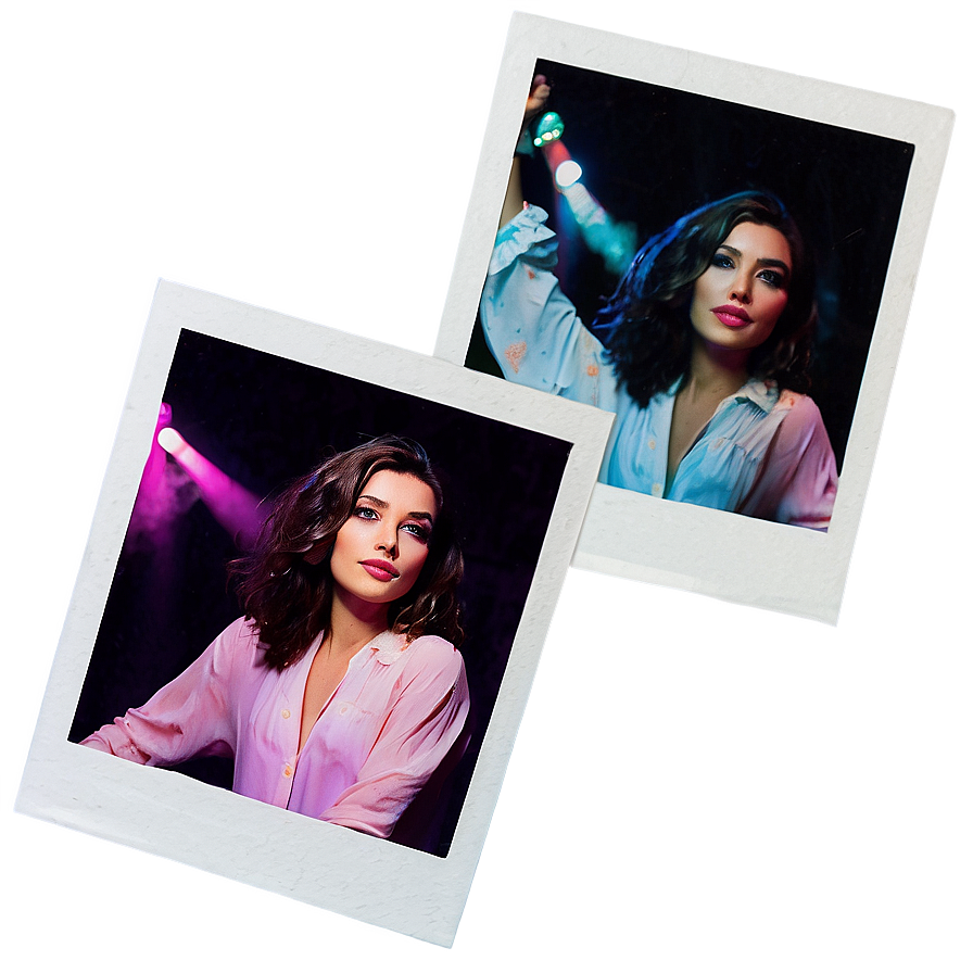 Polaroid Picture Border Template Png 06262024 PNG