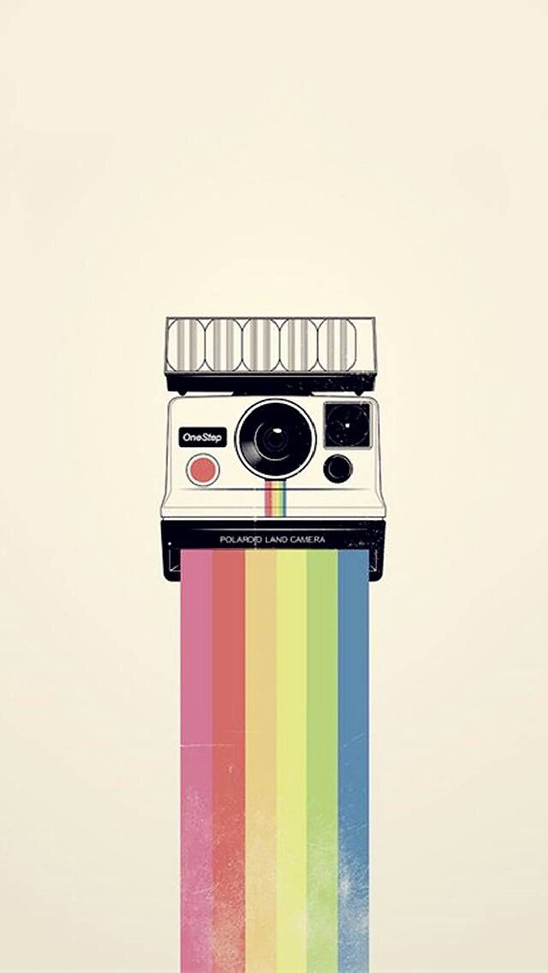 Polaroid Rainbow Picture