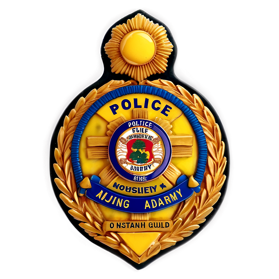 Police Academy Badge Png Lse68 PNG