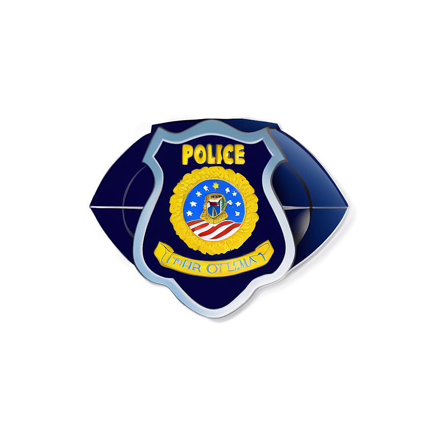 Police Badge For Kids Png Hri PNG