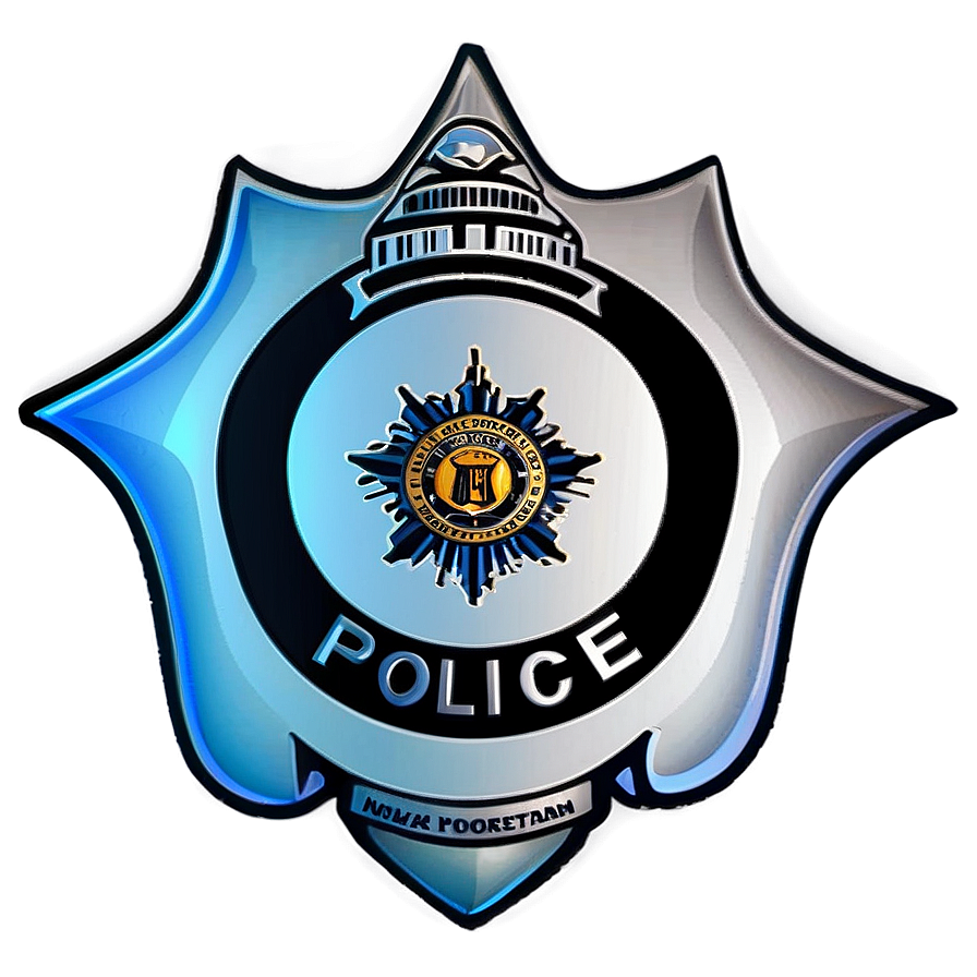 Police Badge Icon Png 05252024 PNG