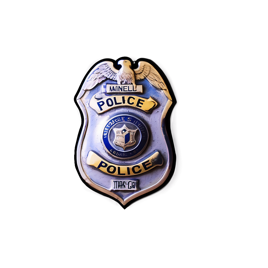 Police Badge Symbol Png Srd50 PNG