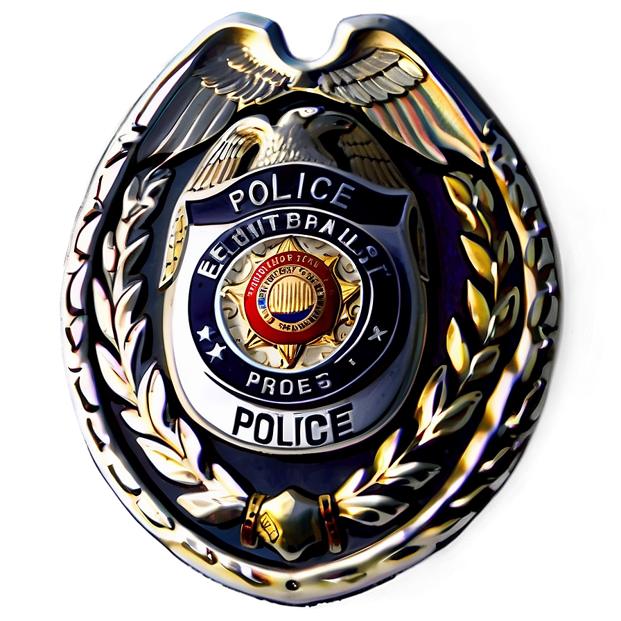 Police Badge Template Png 05252024 PNG
