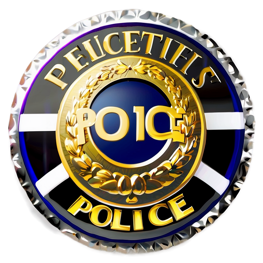 Police Badge Transparent Png Edt84 PNG