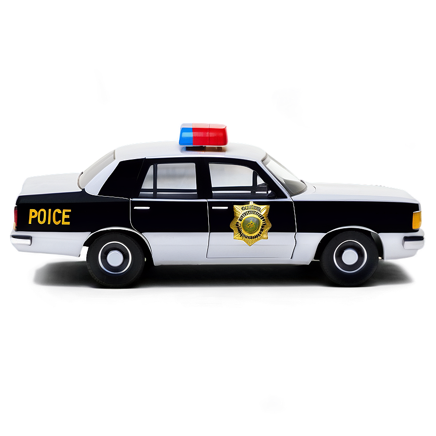 Police Car At Night Png Rlo1 PNG