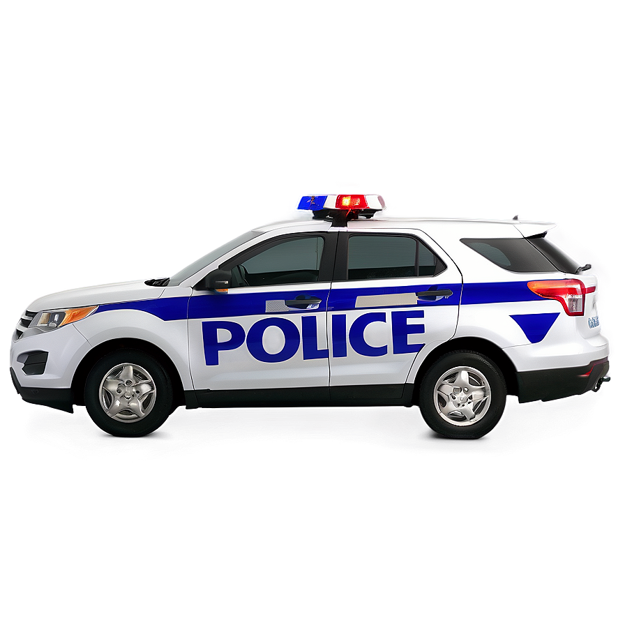 Police Car Back View Png 06132024 PNG