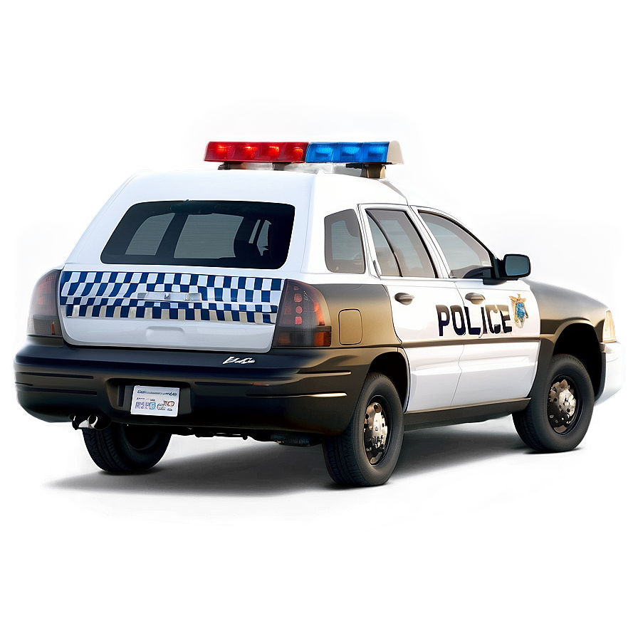 Police Car Back View Png 68 PNG