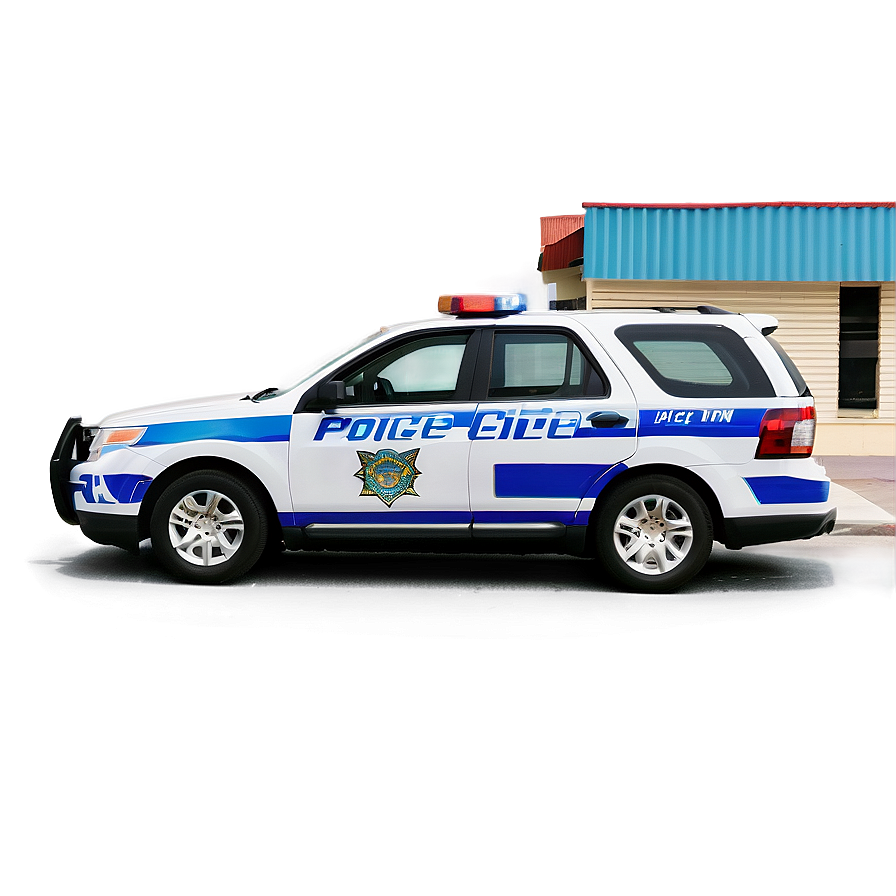 Police Car In Action Png Oyk40 PNG