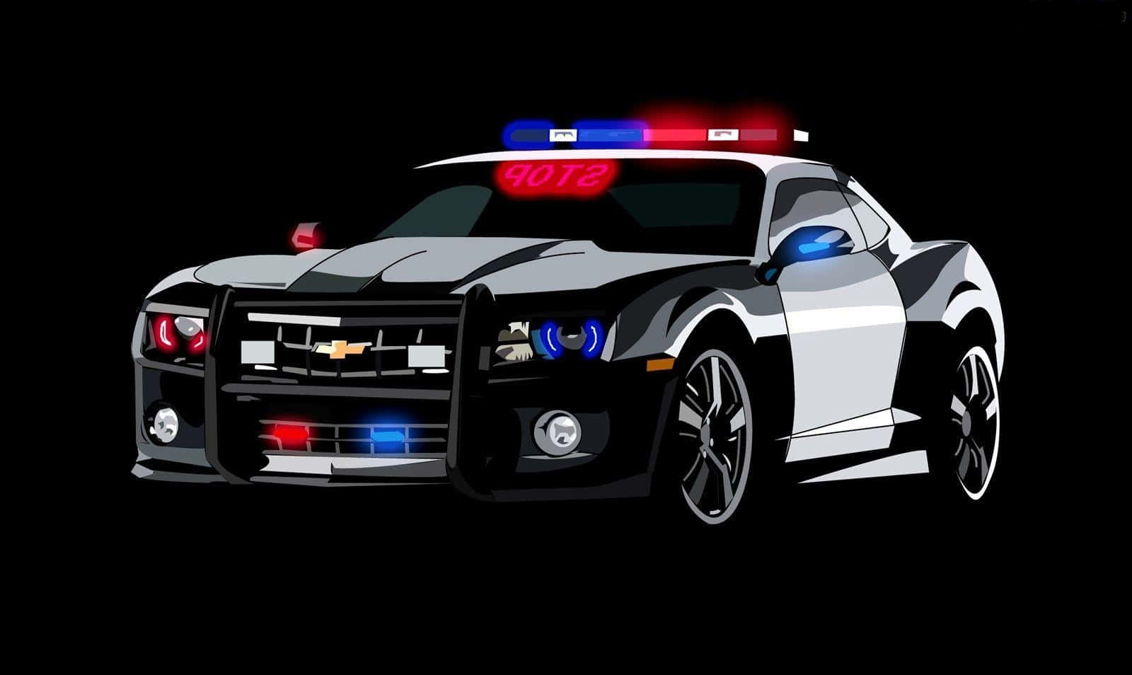 Highway Patrol Police Car
