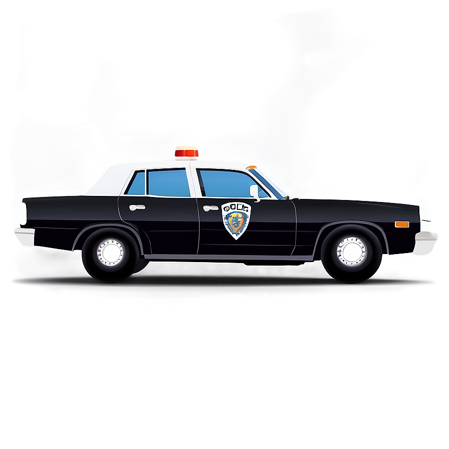 Police Car Silhouette Png 97 PNG