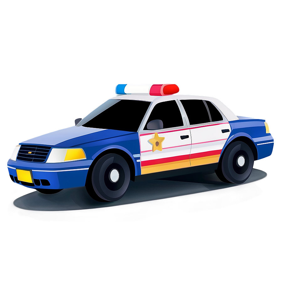 Police Car Vector Icon Png Jnx19 PNG