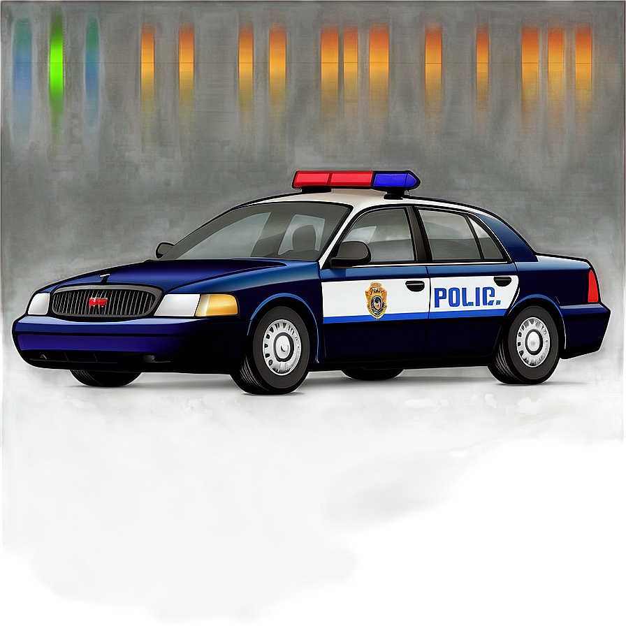 Police Car Vector Icon Png Jys72 PNG