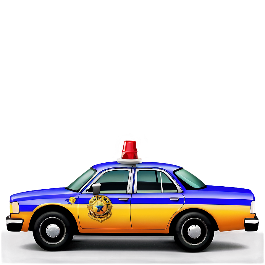 Police Car With Megaphone Png Lad PNG