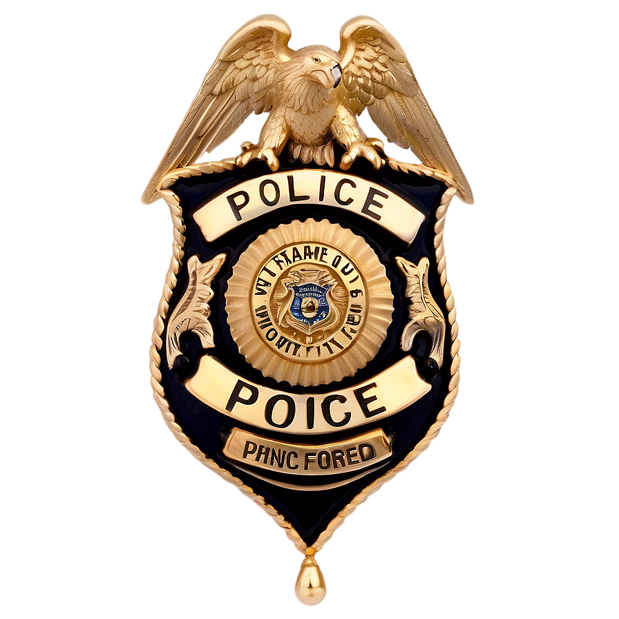 Police Chief Badge Png Yht24 PNG