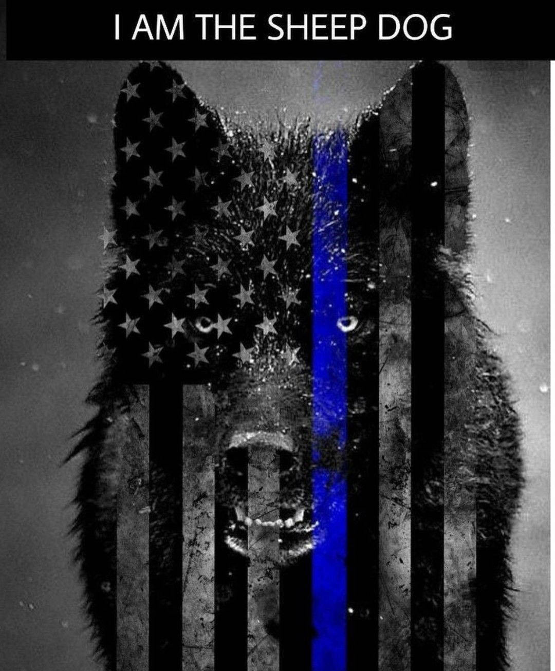 "A Working Sacrifice For The Thin Blue Line" Wallpaper