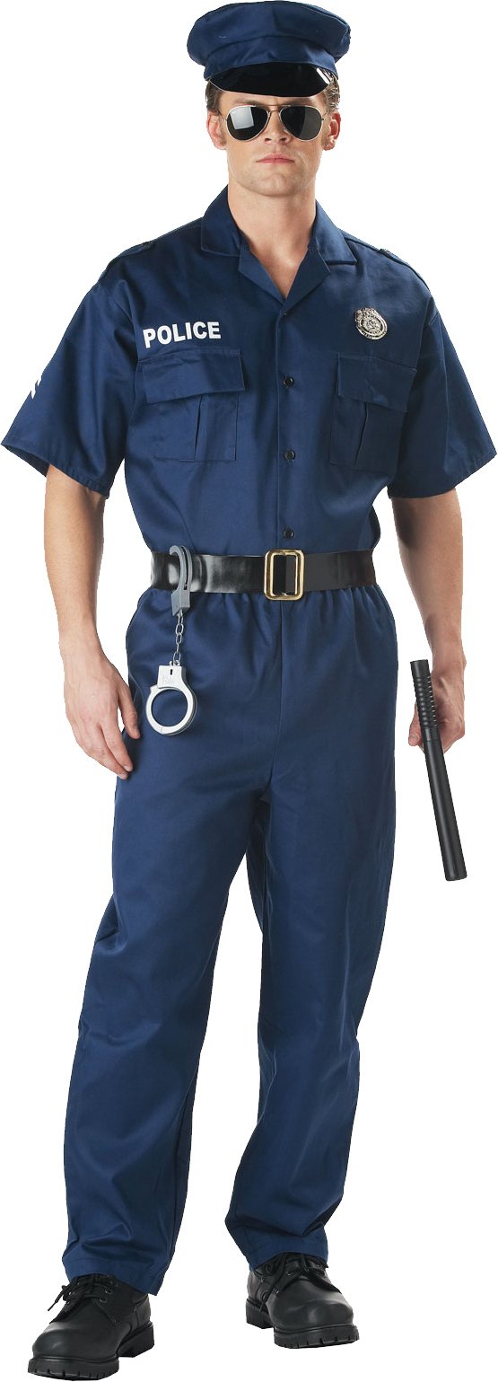 Police Officer Uniform Sunglasses PNG