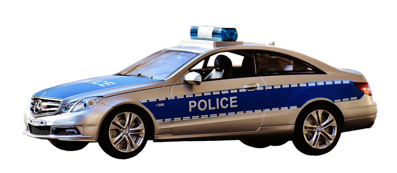 Police Patrol Car Mercedes Benz PNG