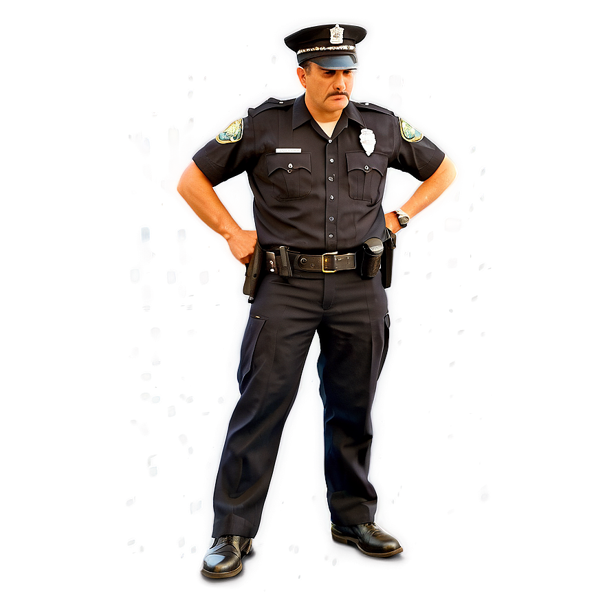 Policeman B PNG