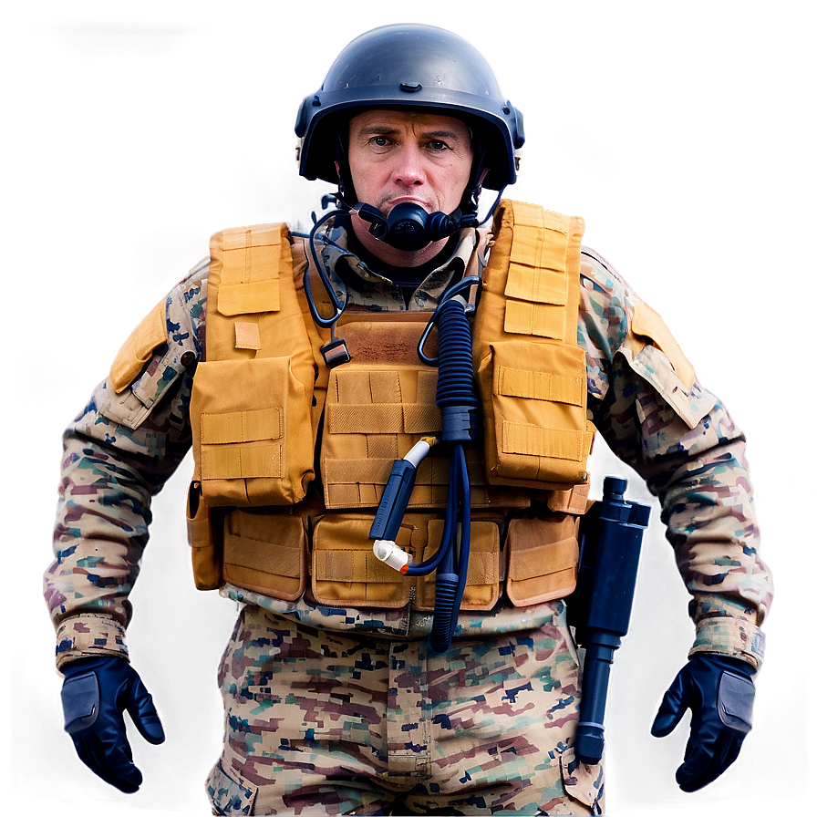 Policeman Bomb Squad Png 06262024 PNG