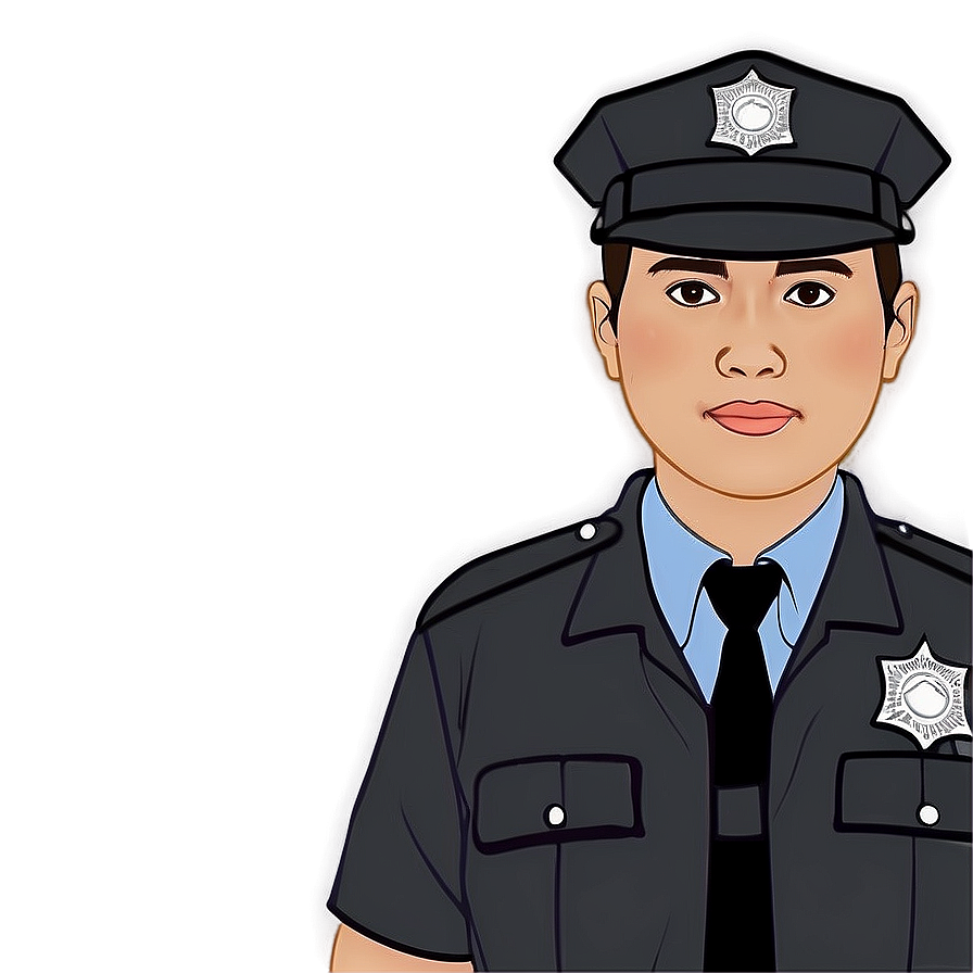 Policeman Community Helper Png 06262024 PNG