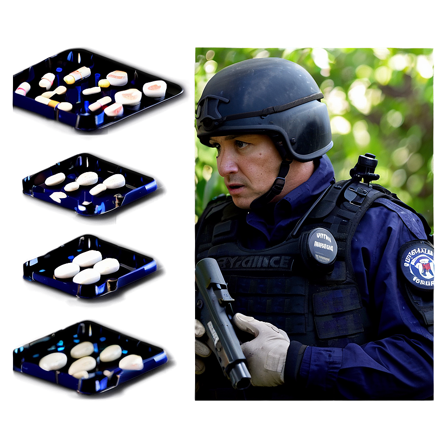 Policeman Drug Enforcement Png Mqc61 PNG