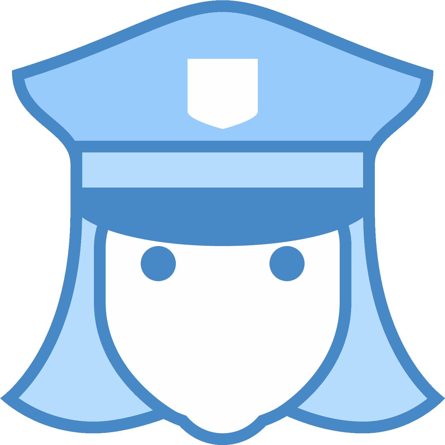Policeman Emoji Icon PNG