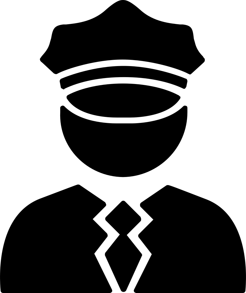 Policeman Icon Graphic PNG